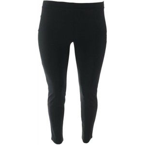 Women's Stretch Twill Ankle Length Pull-On Pant - Black